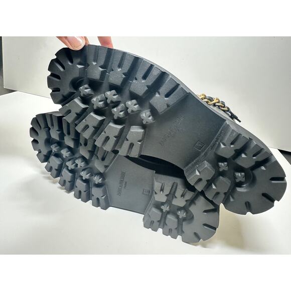 New Zadig & Voltaire Joe Cecilia Smooth Cowskin Chelsea Boots Sz EU38/US7.5 - Picture 7 of 8